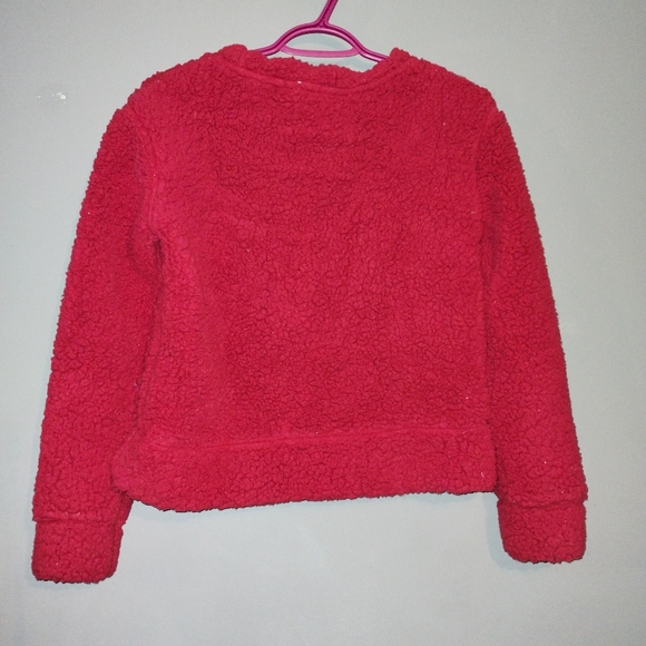 Sherpa Cropped Christmas Sweater - Picture 3 of 3